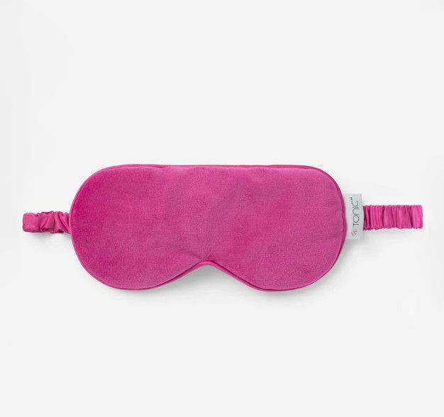 Luxe Velvet Eye Mask Berry