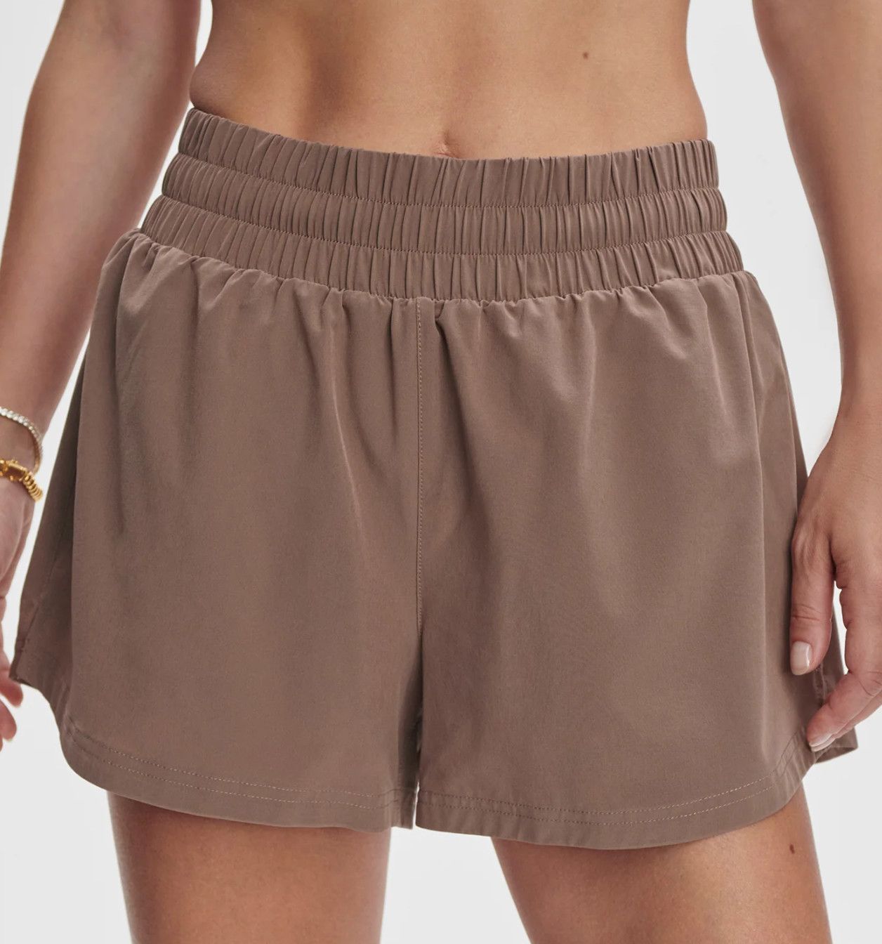 Varley Kallin Running Short 3 - Deep Taupe