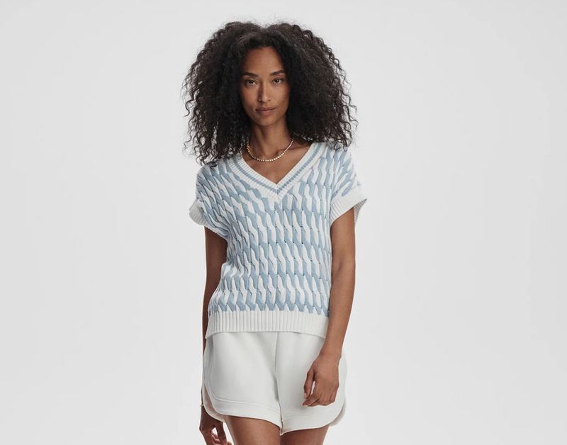 Alfie Cable Knit Vest