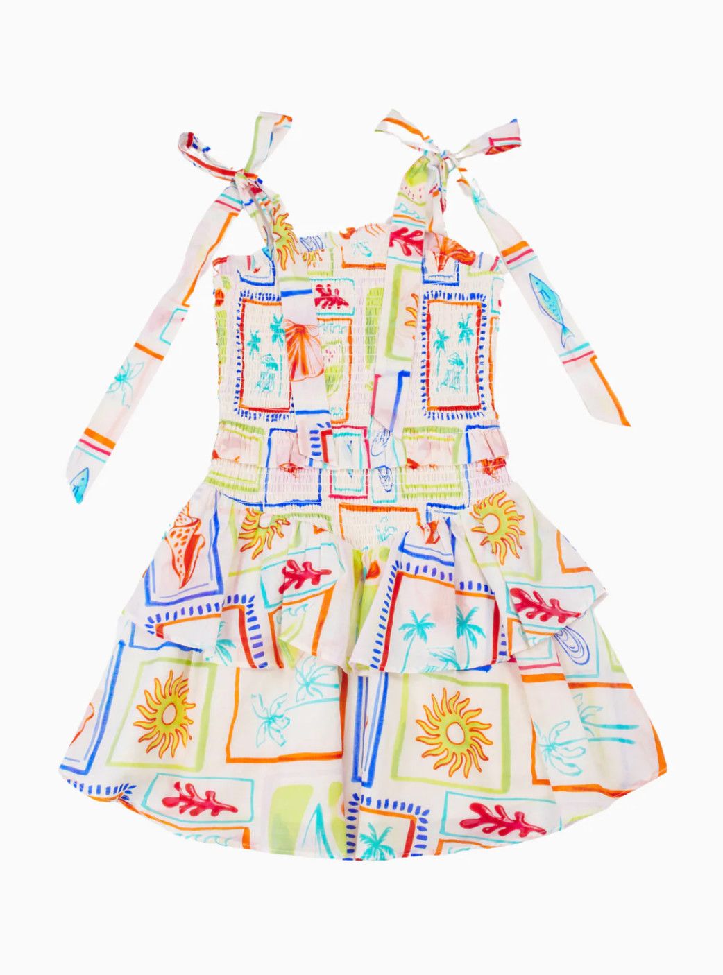 Lucia Tie Strap Tween Dress