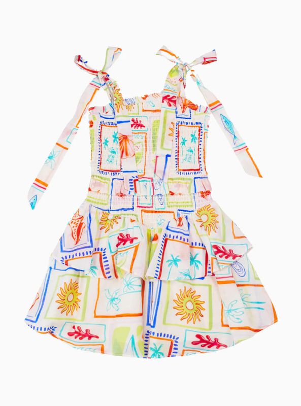 Lucia Tie Strap Tween Dress