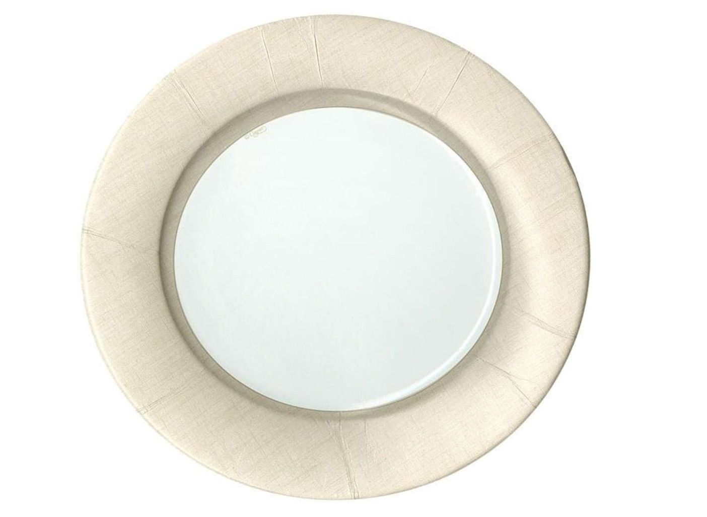 Caspari Linen Natural Dinner Plates