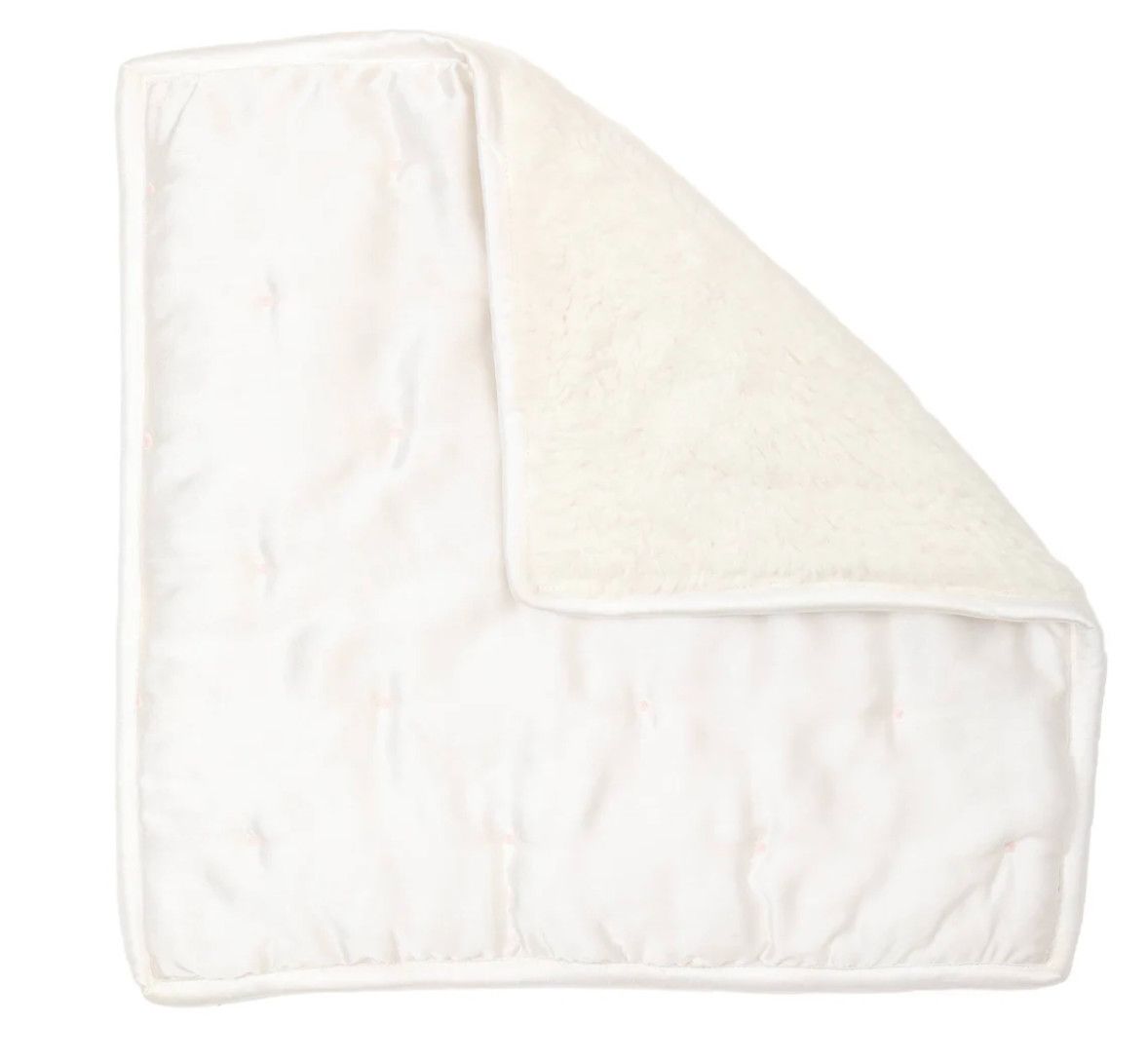 Baby Satin Fur Lovie- Pink