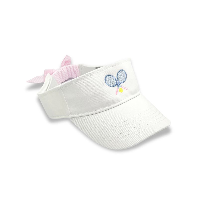 B&amp;B Tennis Bow Visor - Girls