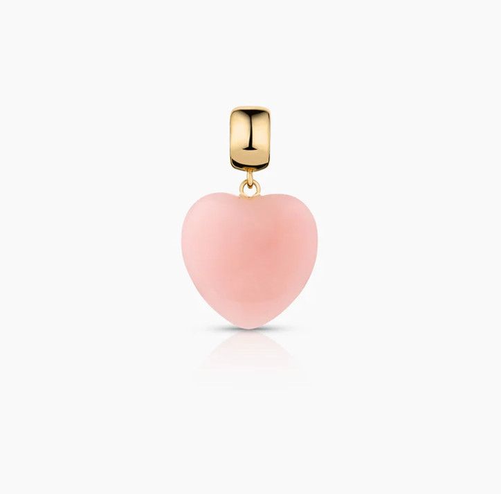 Gemma Pink Opal Bail Charm