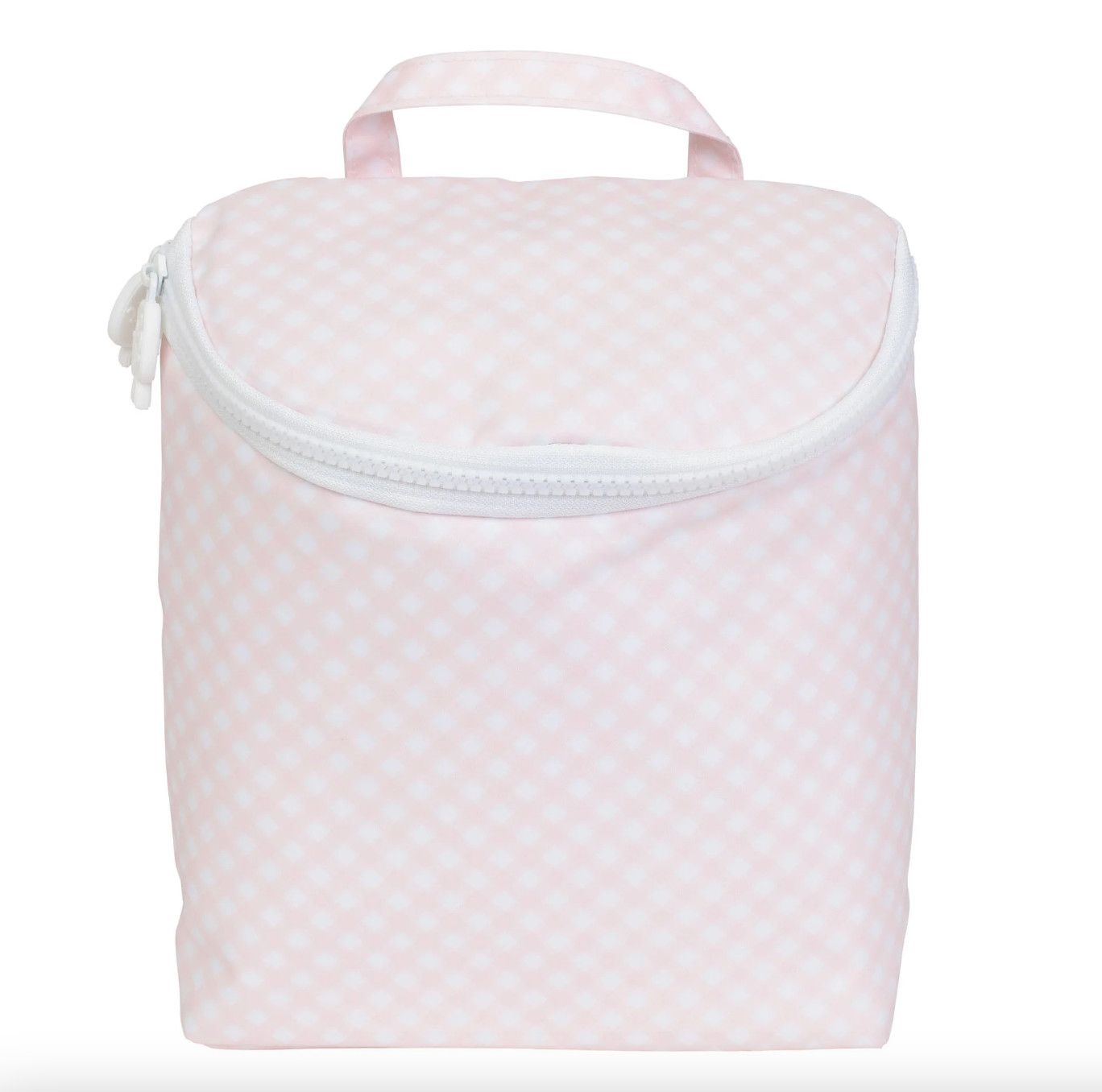Apple of My Isla The Bottle Bag- Pink Gingham