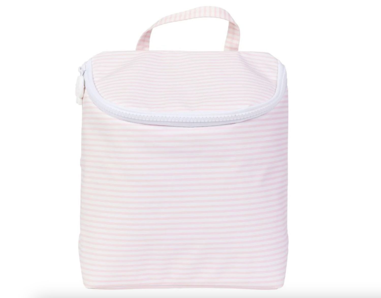 Apple of My Isla The Bottle Bag- Pink Stripe