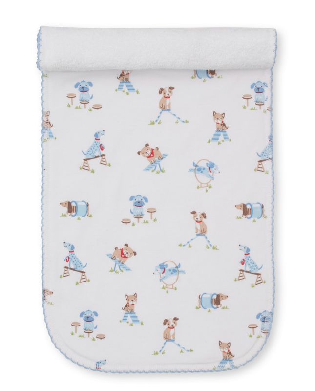 KK Playground Pups Burp Cloth