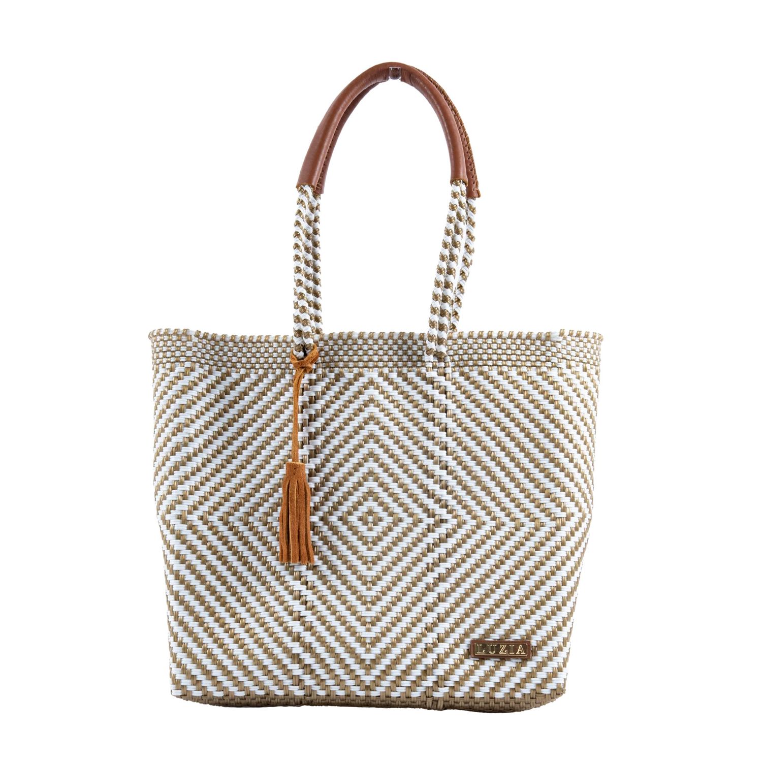 Shoulder Tote Diamond- White Gold