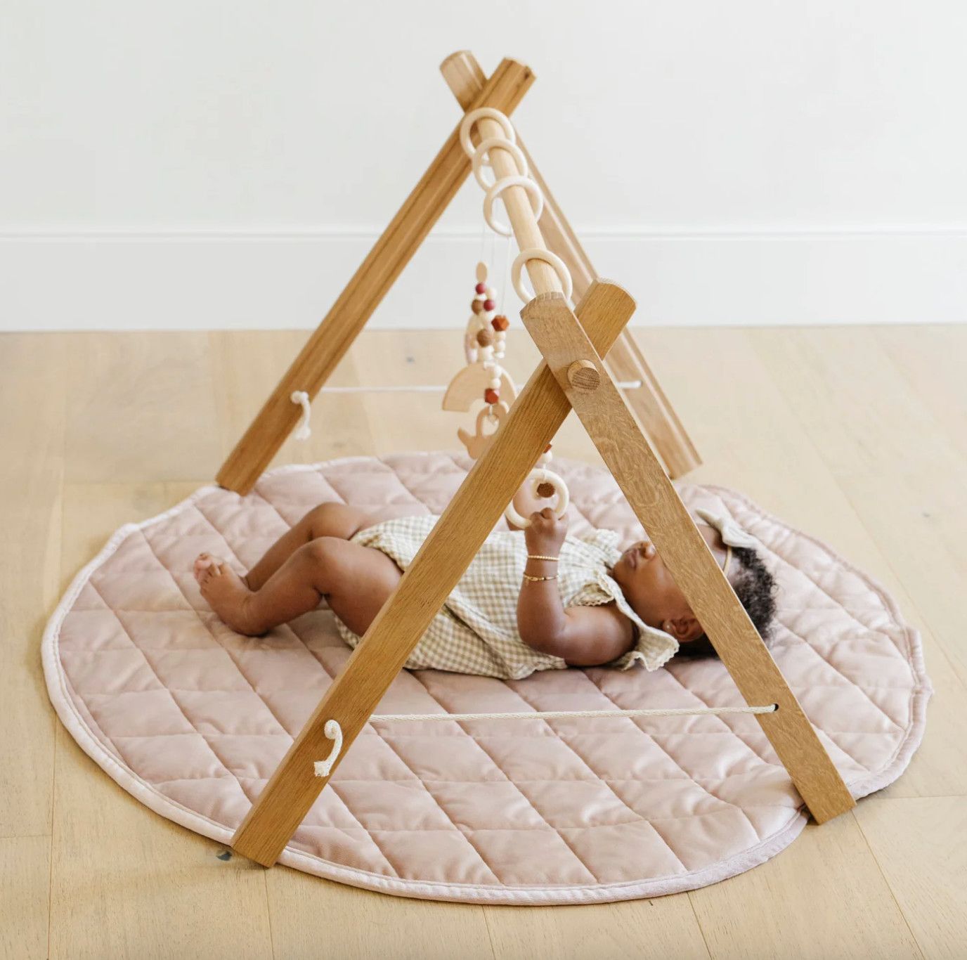Minky Play Mat- Cameo