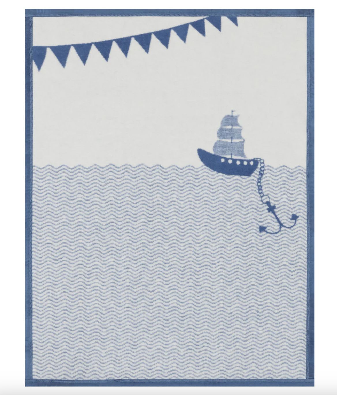 Ahoy Matey Mini Blanket- 30&quot; x 40&quot;