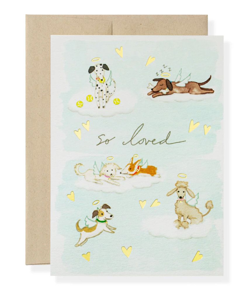 Dog Heaven Card