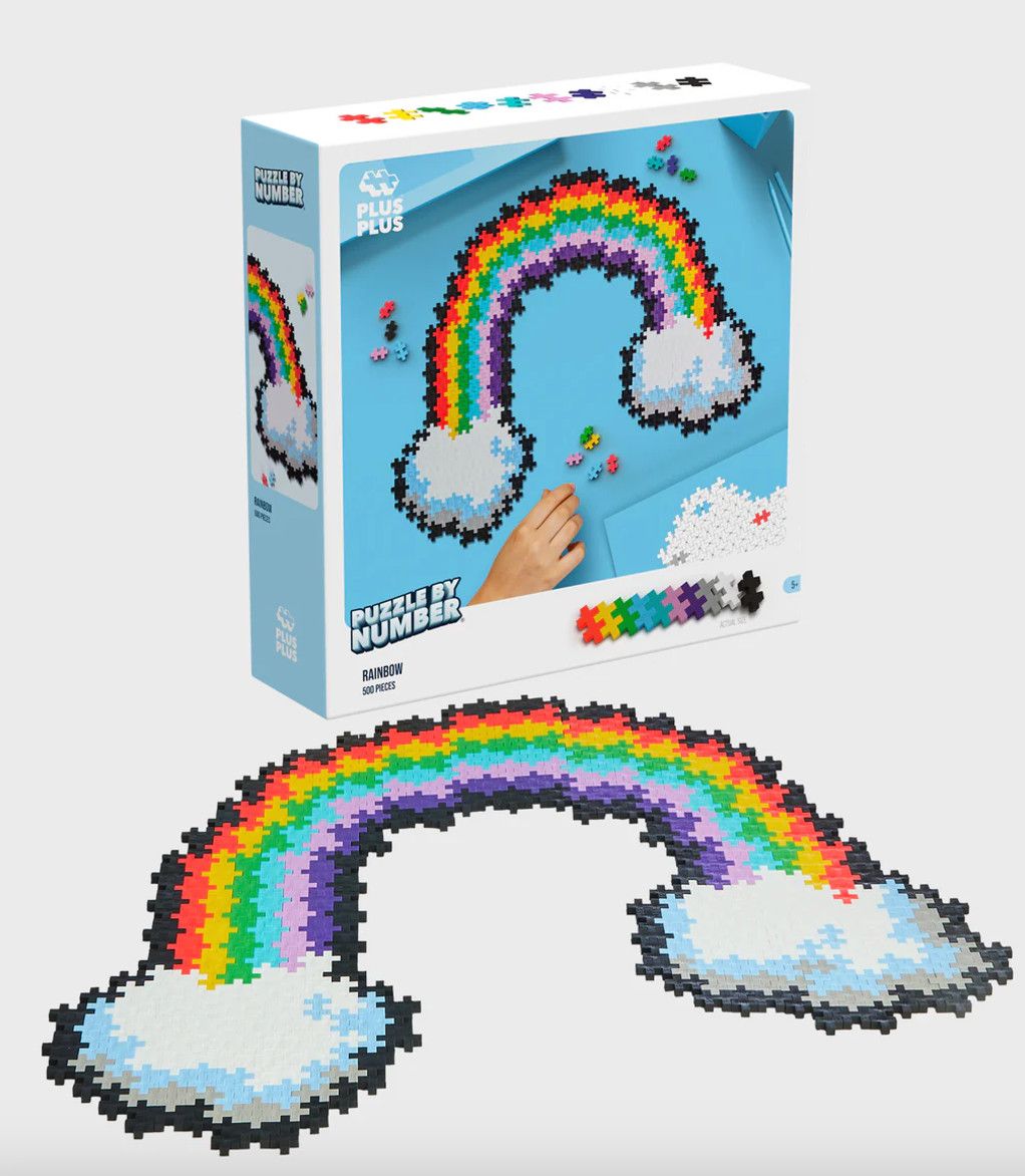 Puzzle By Number 500 pc - Rainbow