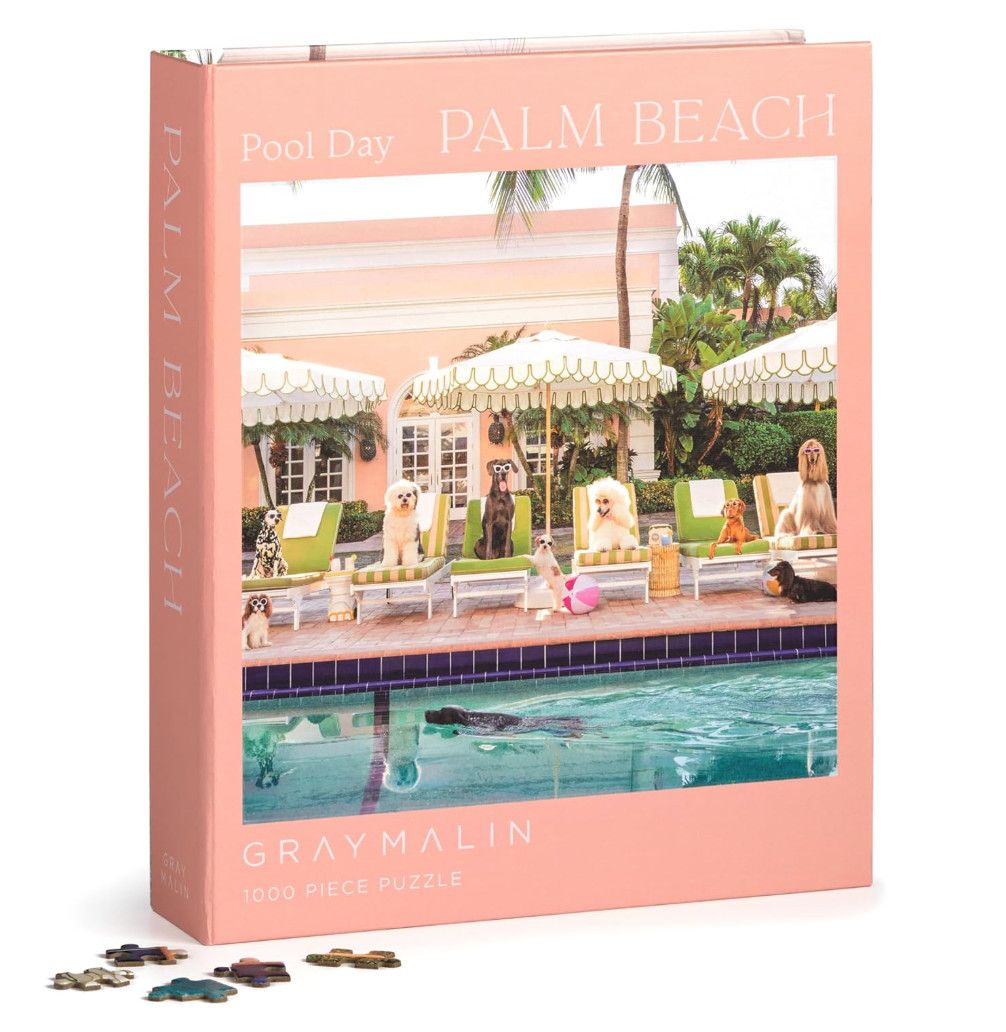 Gray Malin Palm Beach 1000 Piece Book Box Puzzle