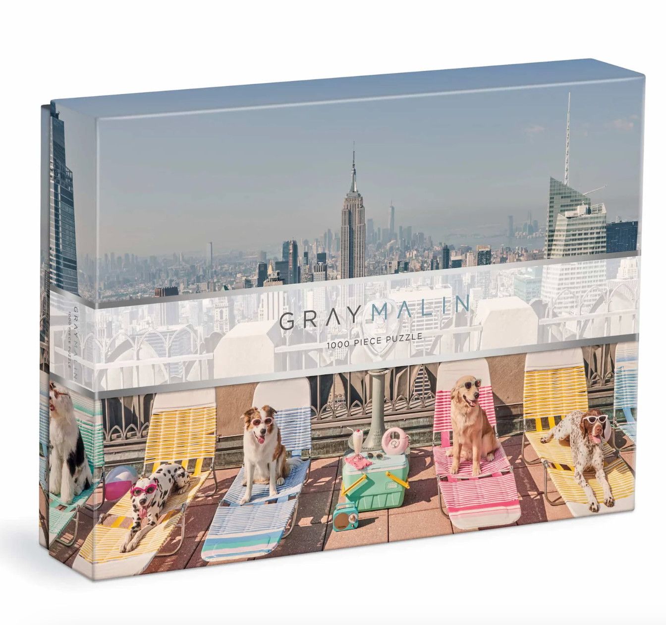 Gray Malin the Dogs of New York City 1000 Piece Puzzle