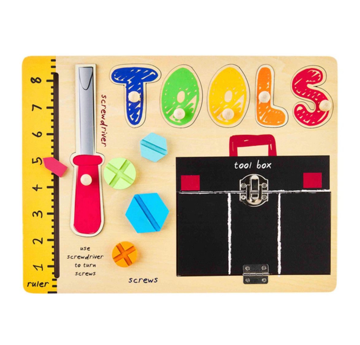 Tools Busy Board Puzzle