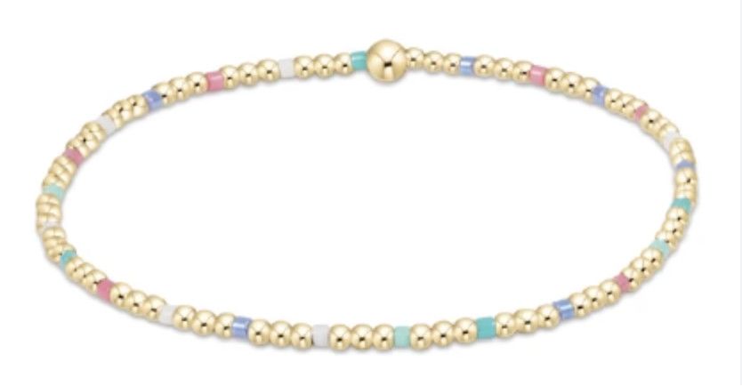 Hope Sincerity 2mm Bead Bracelet- Hot Mess SS25