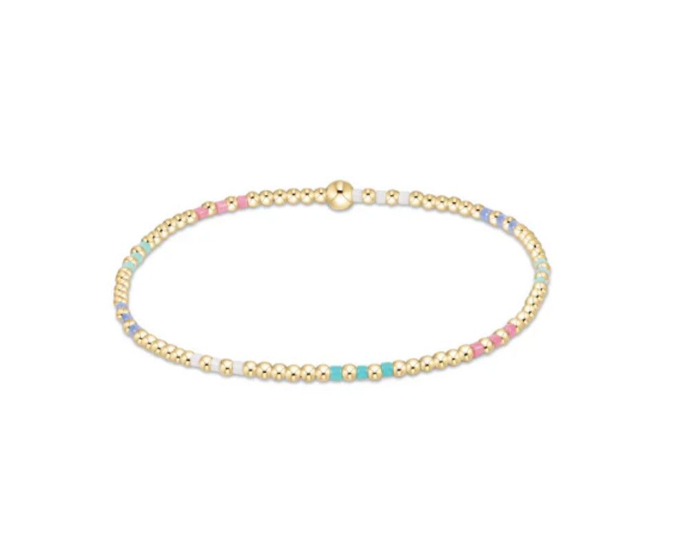 Hope Joy 2mm Bead Bracelet- Hot Mess SS25