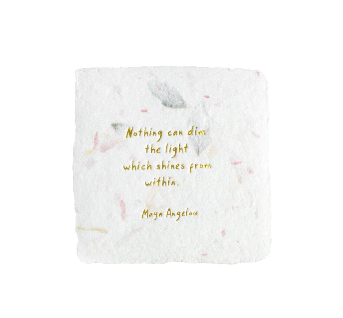 OB Petit Card Maya Angelou Quote