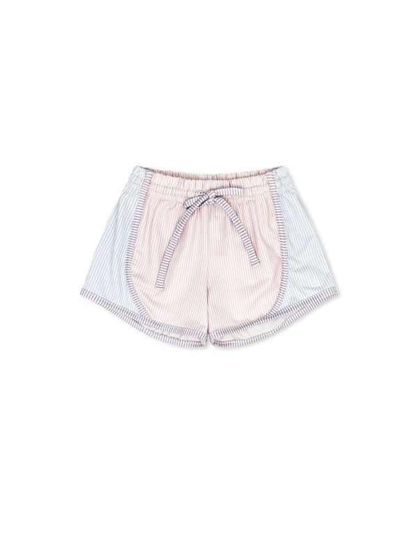 Elise Short- Cotton Candy Multicolor Ministripe