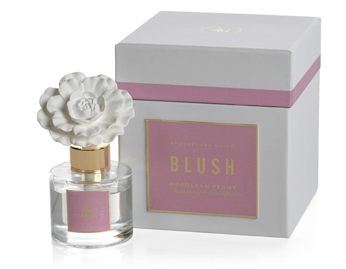 ZO Blush Porcelain Diffuser - Moroccan Peony