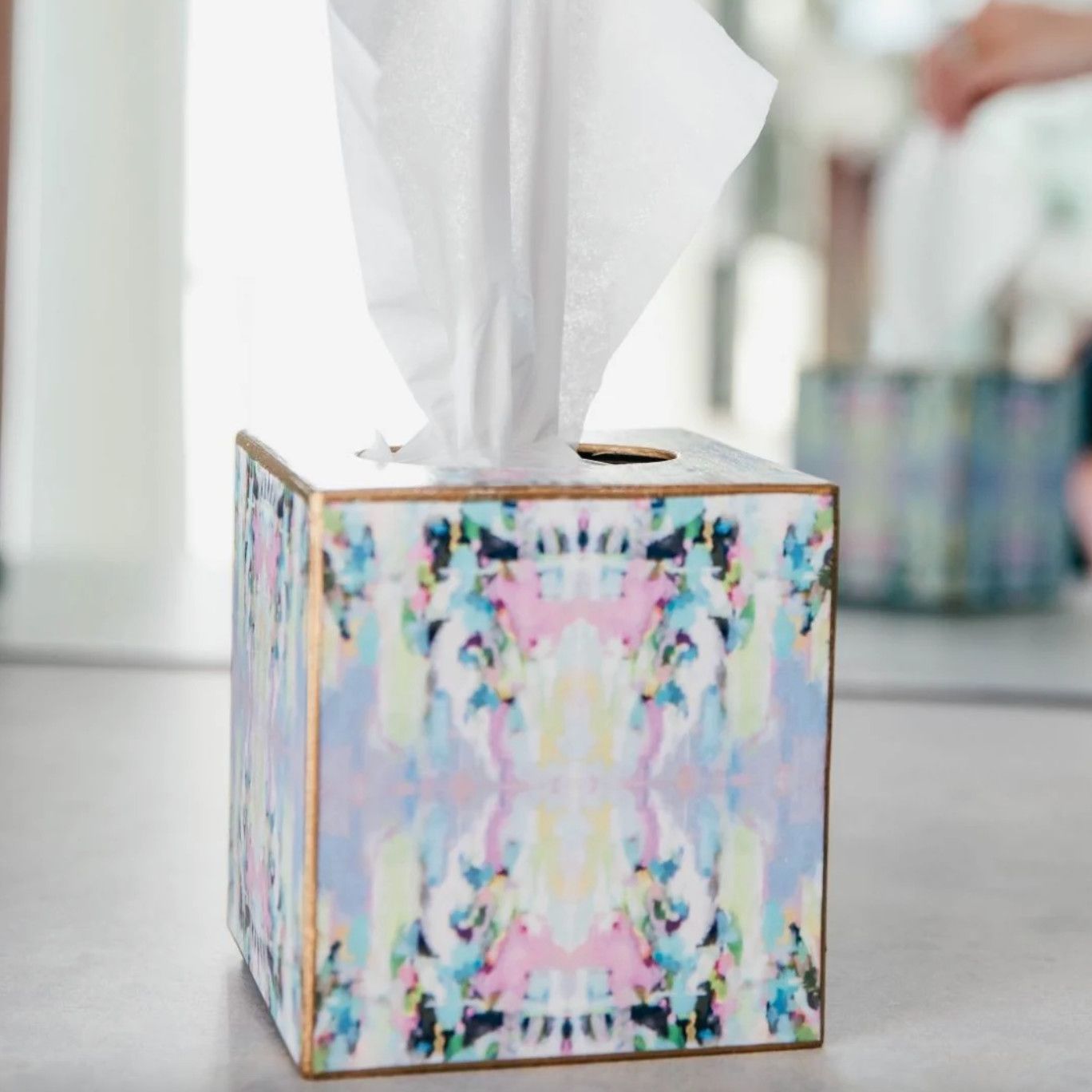 Tissue Box Cover- Lemonade Stand