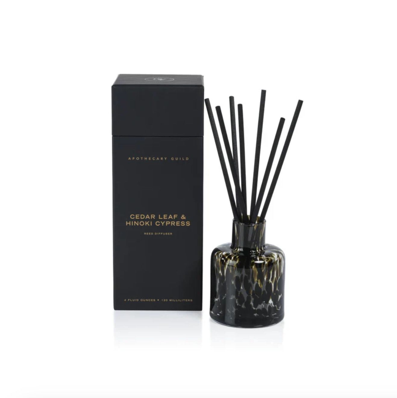 AG Opal 120 ml Glass Reed Diffuser- Cedar Leaf &amp; Hinoki