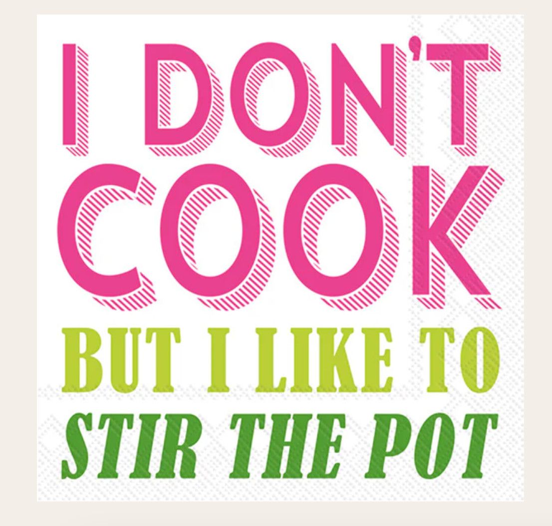 Stir the Pot Cocktail Napkins