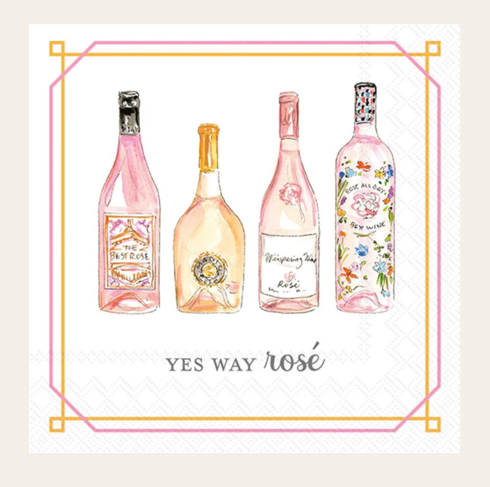 Yes Way Rose Cocktail Napkins
