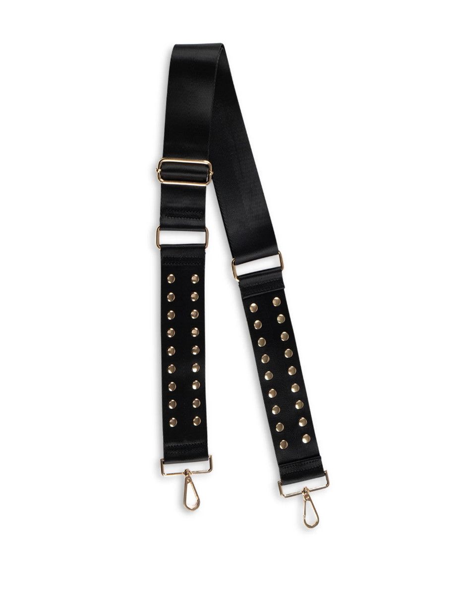 HS Linda Strap - Black/gold studs