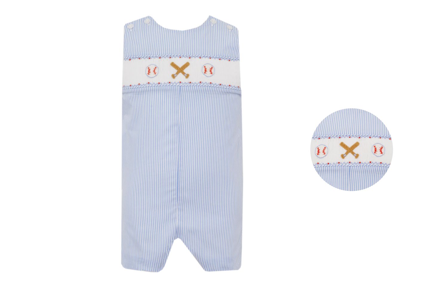 Baseball Blue Stripe Boys Jon Jon