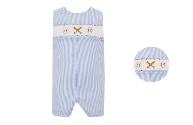 Baseball Blue Stripe Boys Jon Jon