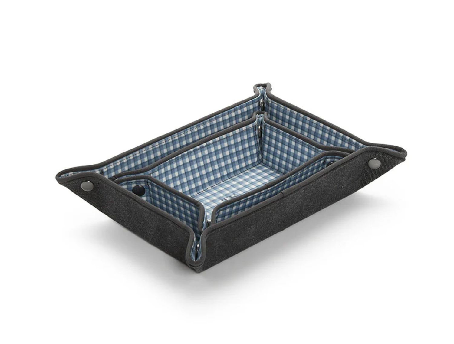 Men&#39;s Tray Set - Coated Canvas Indigo