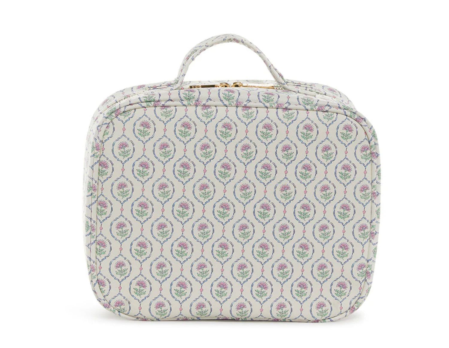 LUXE TRVL2 Luxe Cosmetic- Antibes with Navy Pinstripe Liner