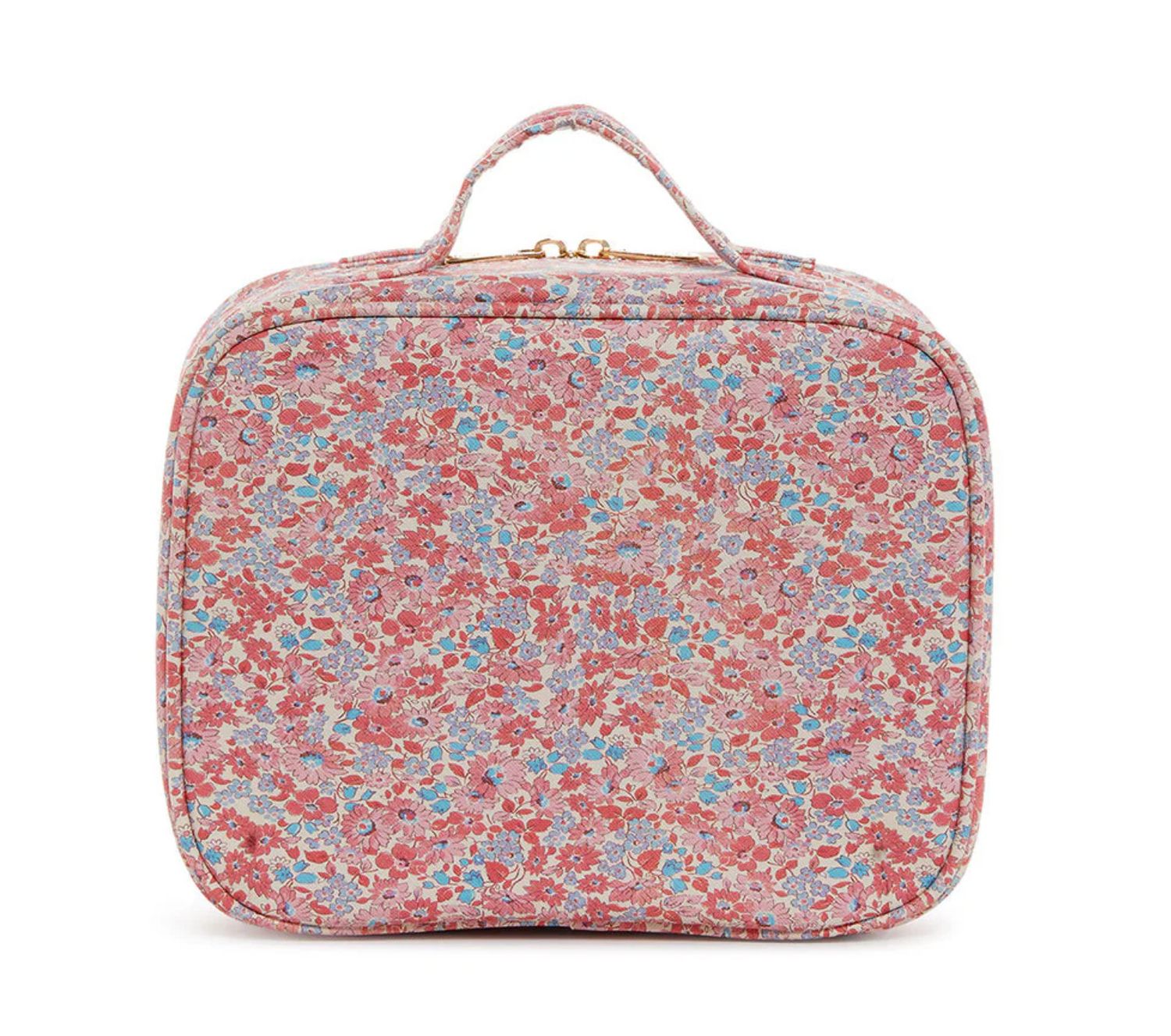 LUXE TRVL2 Luxe Cosmetic Pink- Marseille with Pink Pinstripe Liner