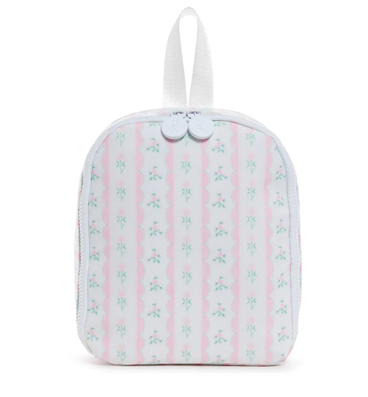 Bring It Lunch Bag- Ribbon Floral Pink