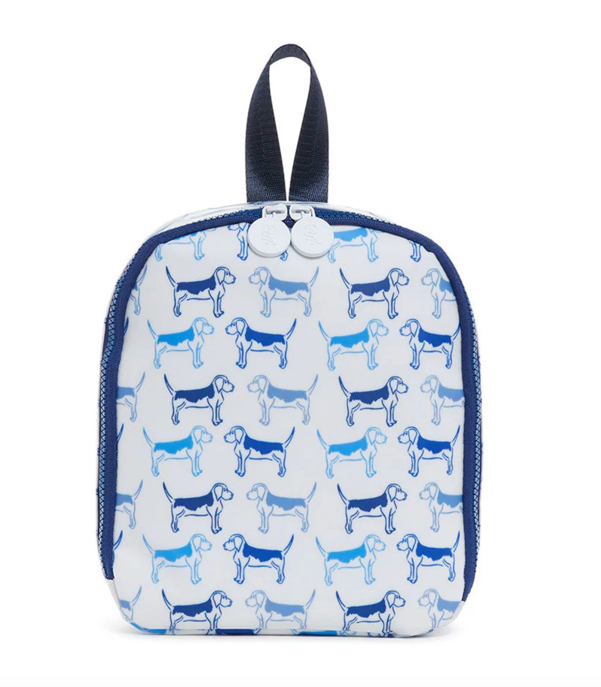 Bring It Lunch Bag- Puppy Love Blue