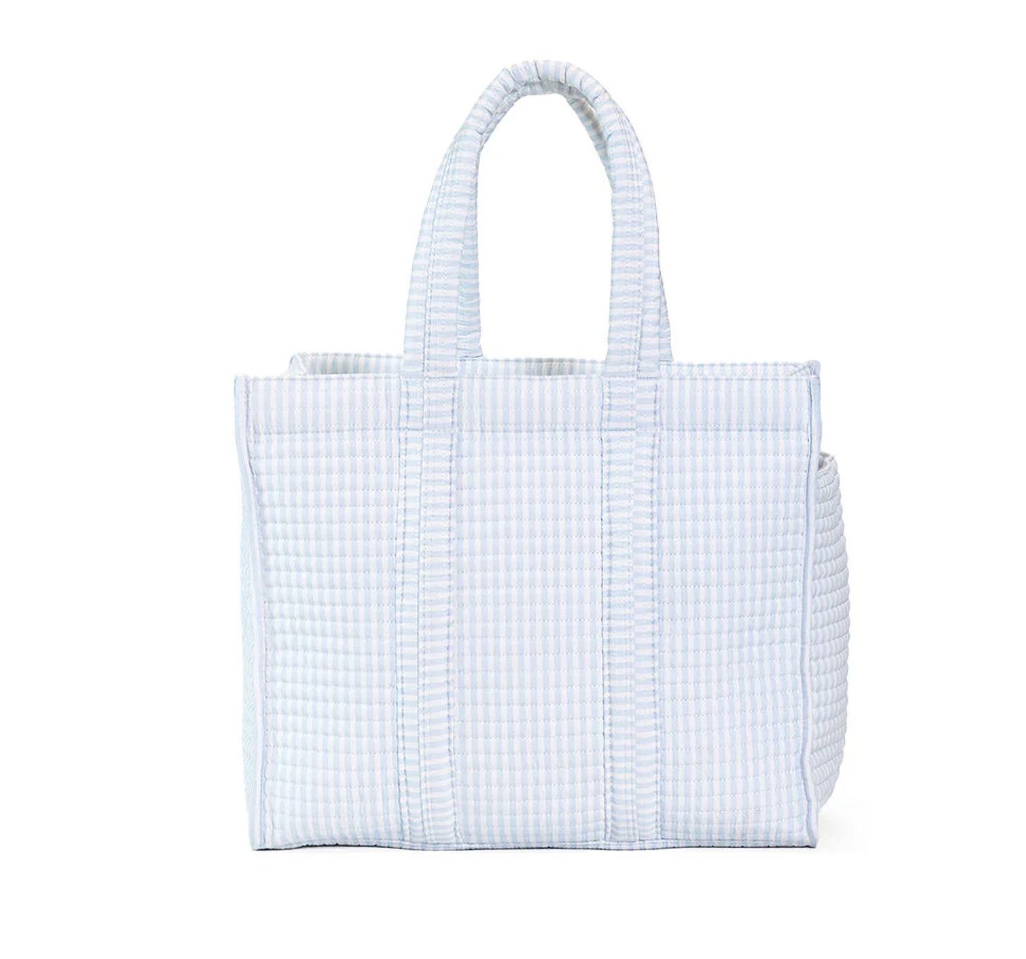 TRVL Quilted Go Go Tote - Pimlico Stripe Blue