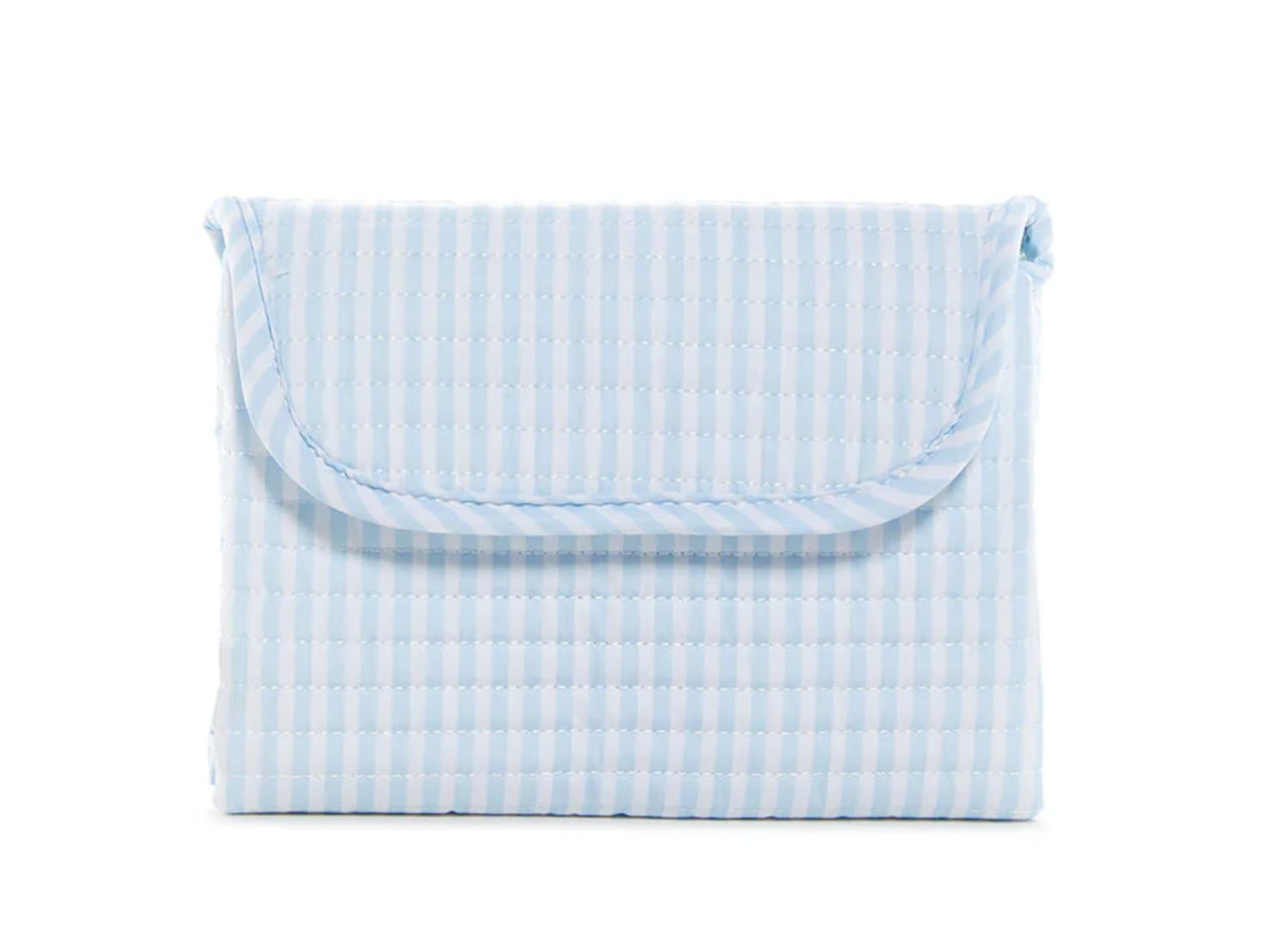 TRVL Quilted Changing Mat - Pimlico Stripe Blue
