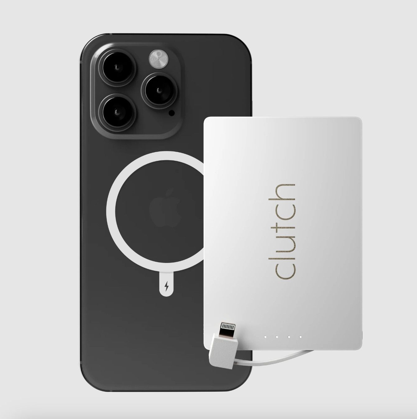 Clutch Pro Lightning Battery Pack - White