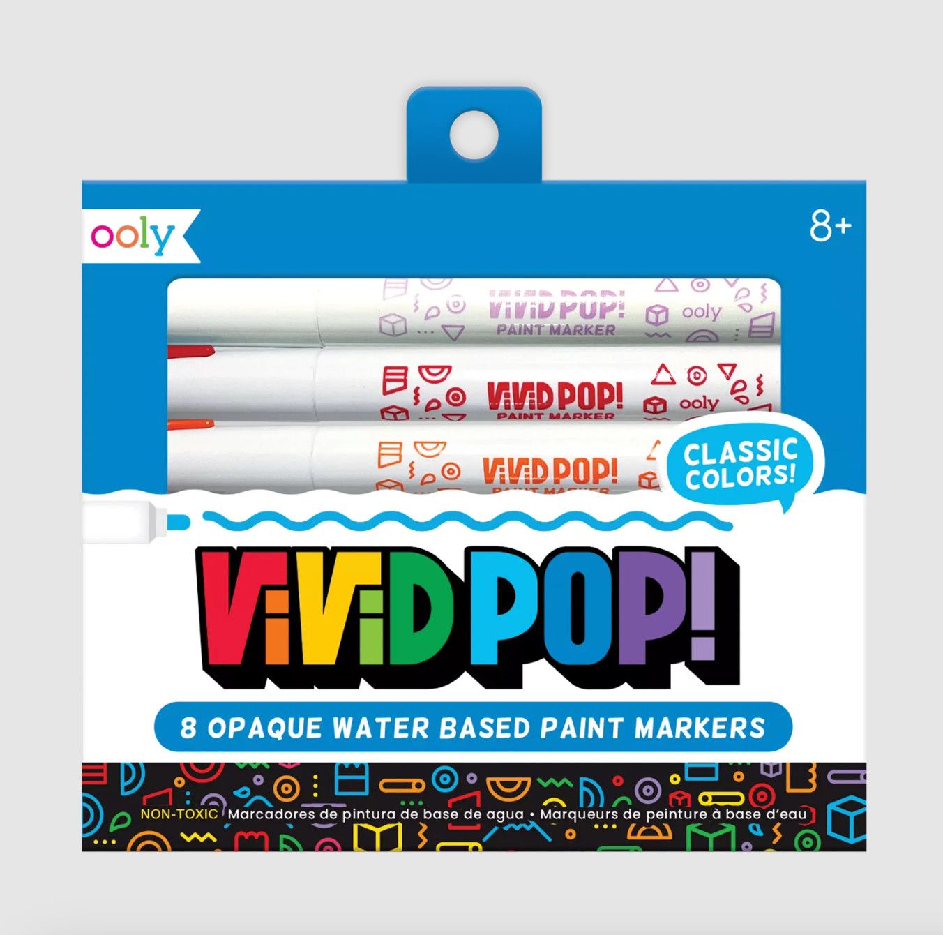 Vivid Pop! Opaque Water-Based Painted Markers