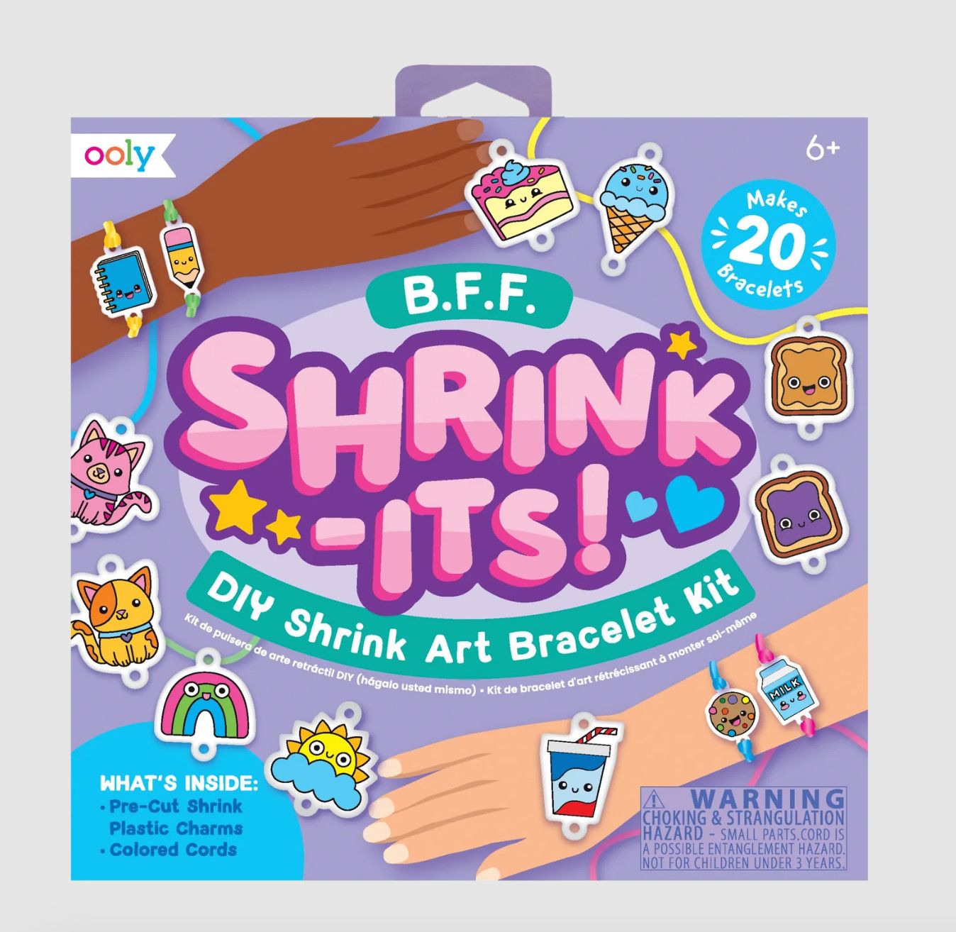 Shrink-Its! DIY Shrink Art Bracelet Kit- BFF