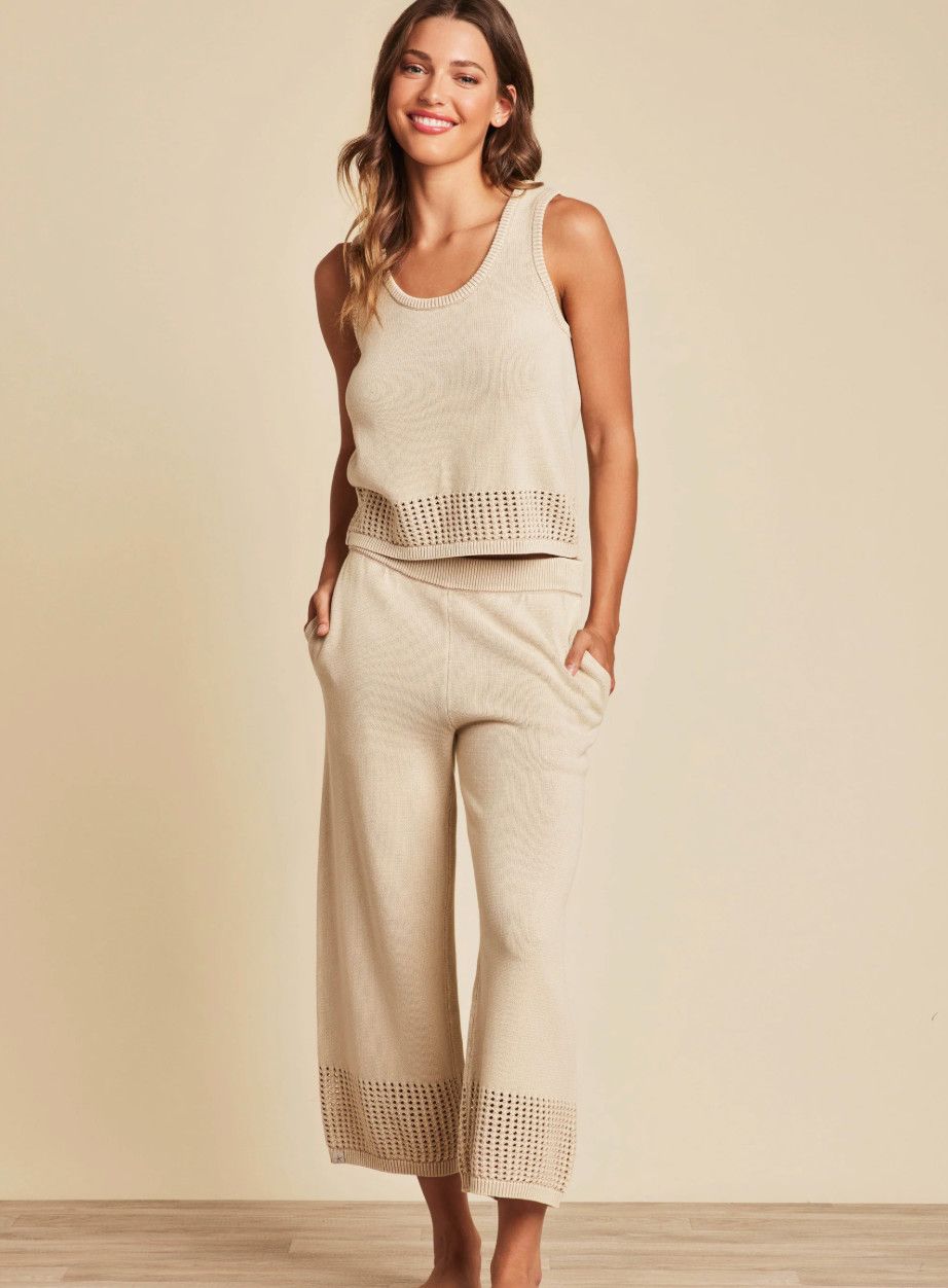 Sunbleached Mesh Pant - Stone