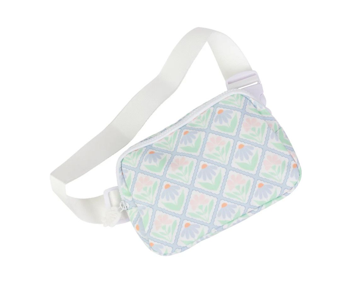 The Crossover Belt Bag- Pastel Floral