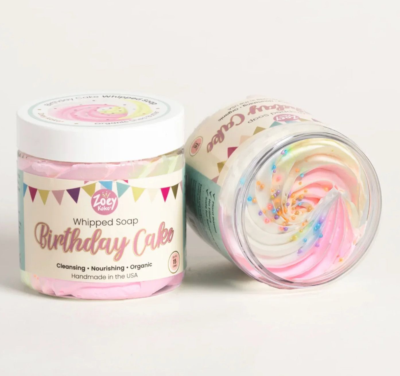 Birthday Cake Whipped Soap