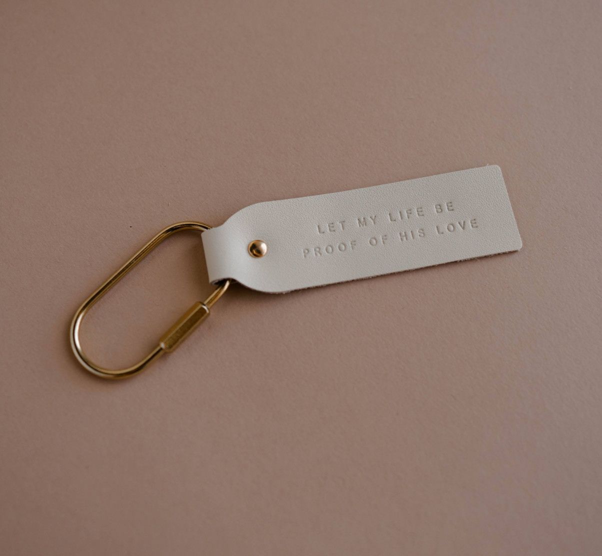 Proof Of His Love Keychain