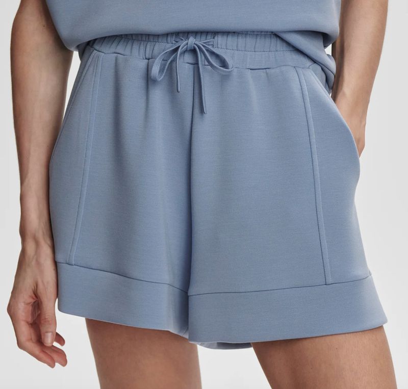 Atrium High Rise Short 4.5- Rain Blue