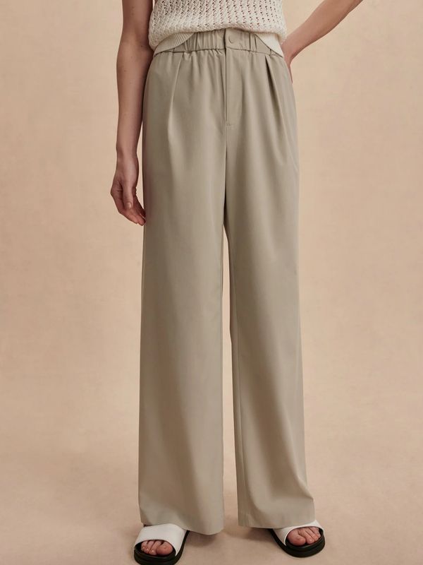 Kayson Wide Leg 29.5&quot;- Sage Grey
