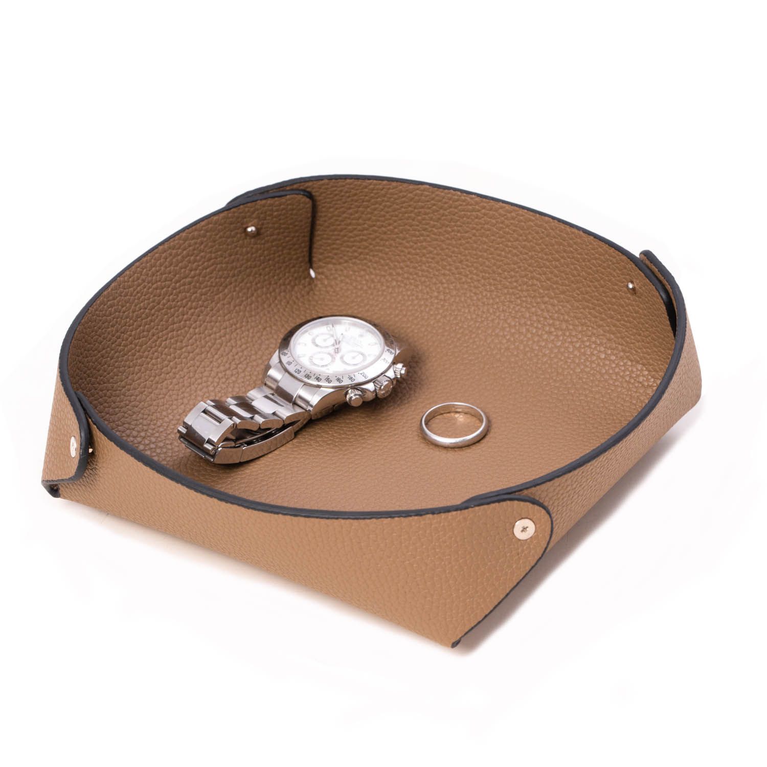 Alex Design Valet Tray- Brown