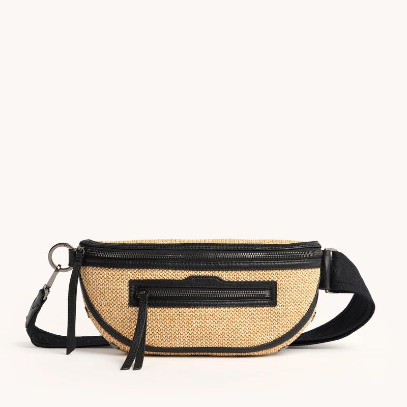 Charles Crossbody Medium- Chaparral Raffia